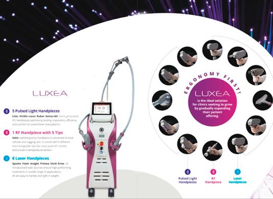 Luxea , la nueva solución “todo en uno” para infinitas posibilidades de tratamiento Luxea Deka
