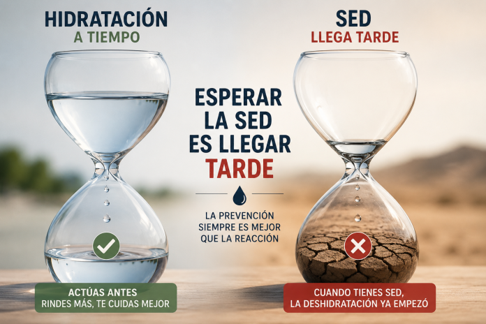 Pausas de Hidratación en el Mundial: esperar la Sed es llegar tarde