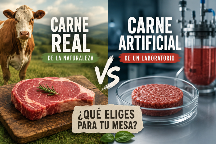 La carne artificial es el futuro? ¿Qué pasará con quienes buscan lo natural?