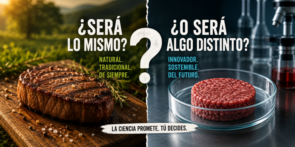 La carne artificial es el futuro? ¿Qué pasará con quienes buscan lo natural?