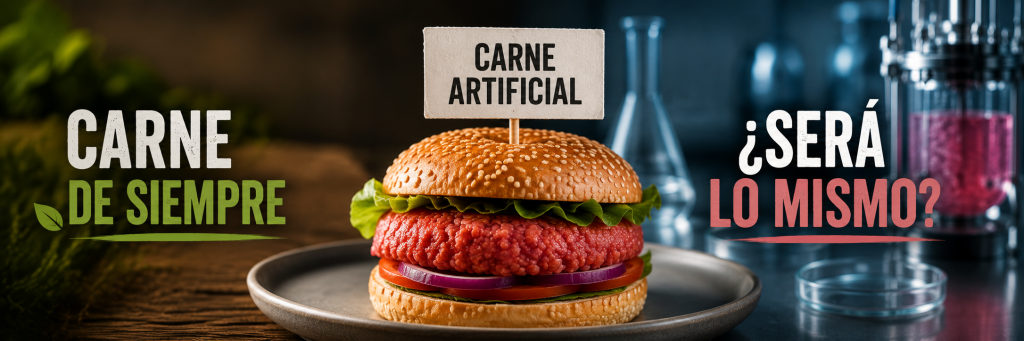 La Carne Artificial es el Futuro? ¿Qué pasará con quienes buscan lo Natural?