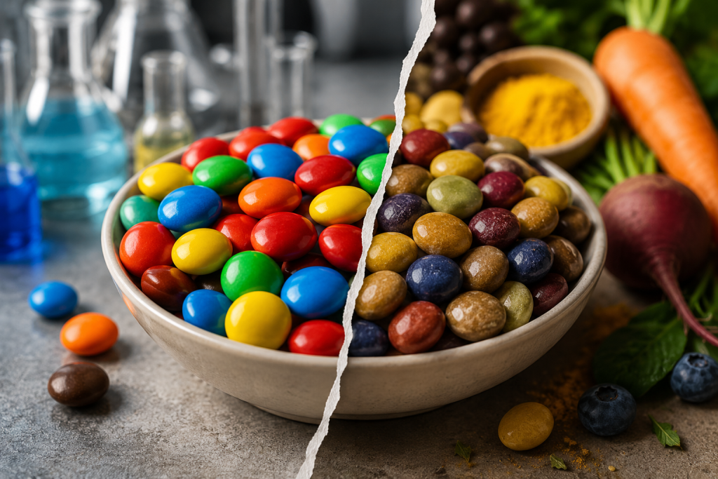 M&M's cambiara sus colores... y si estuvieramos viendo el principio del fin de los colorantes sinteticos?