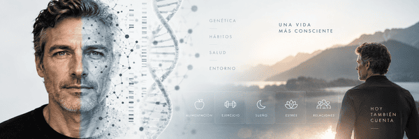 Edad biológica, genética y hábitos que influyen en el envejecimiento